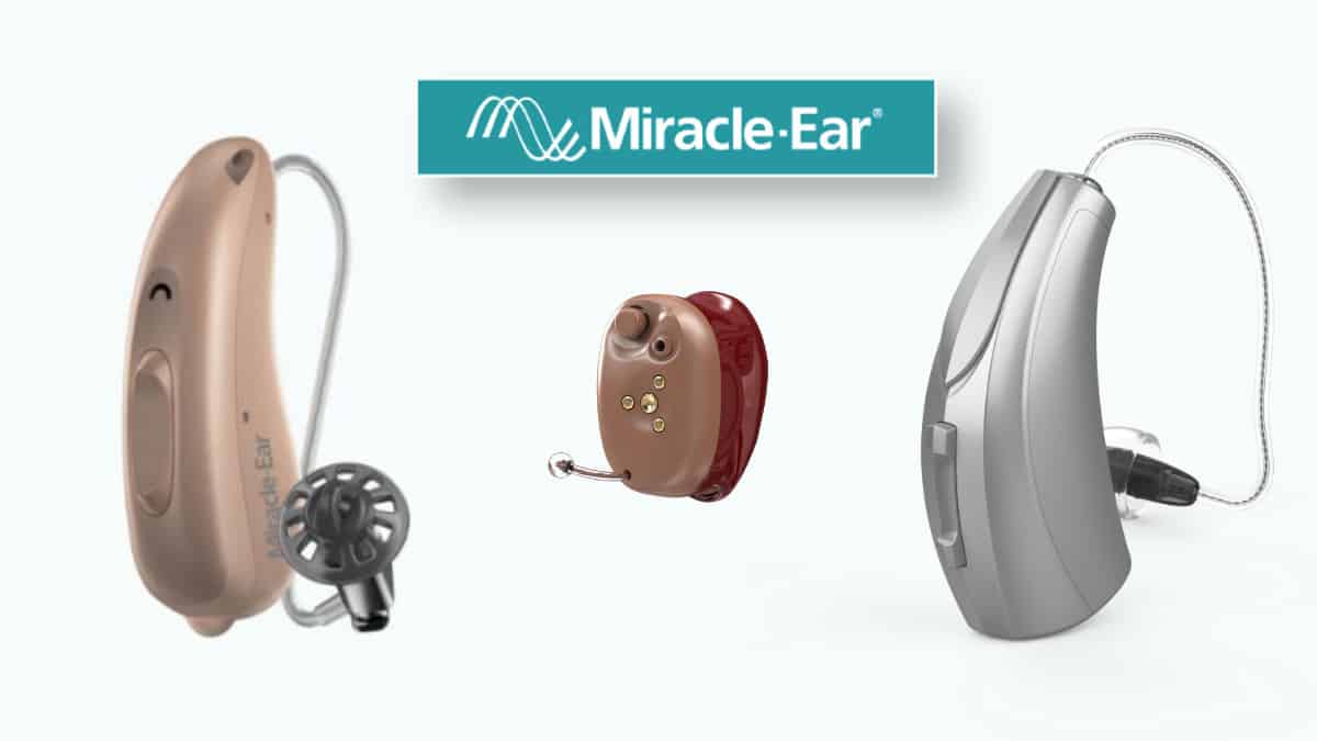 Miracle Ear Logo And Hearing Aids 2